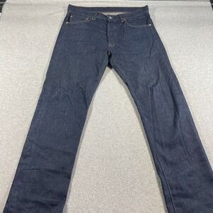 Levis 501 Jeans Mens 33x32 Blue Western Dark Wash Cowboy Outdoors